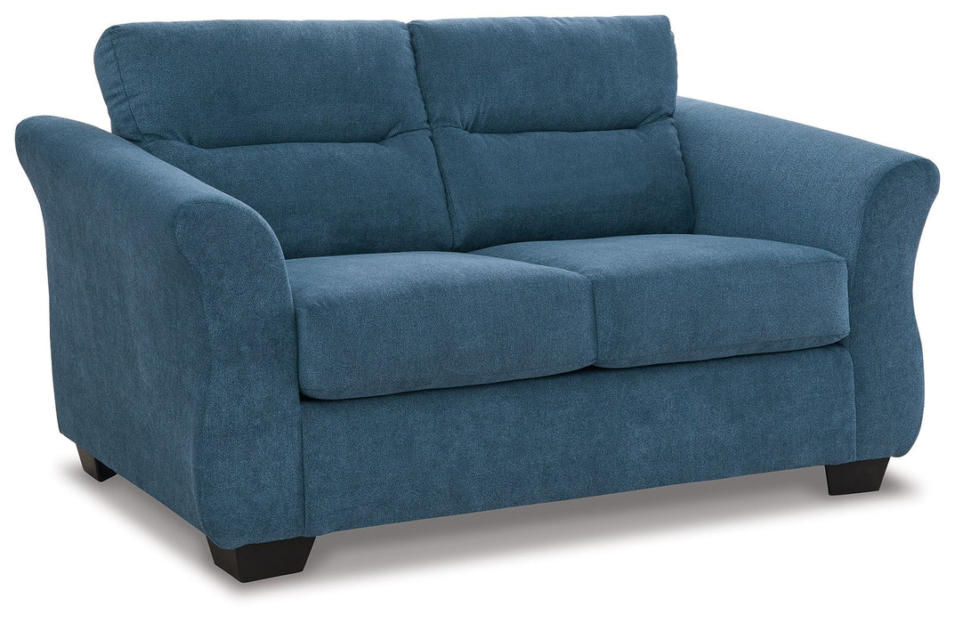 Miravel - Indigo - Loveseat