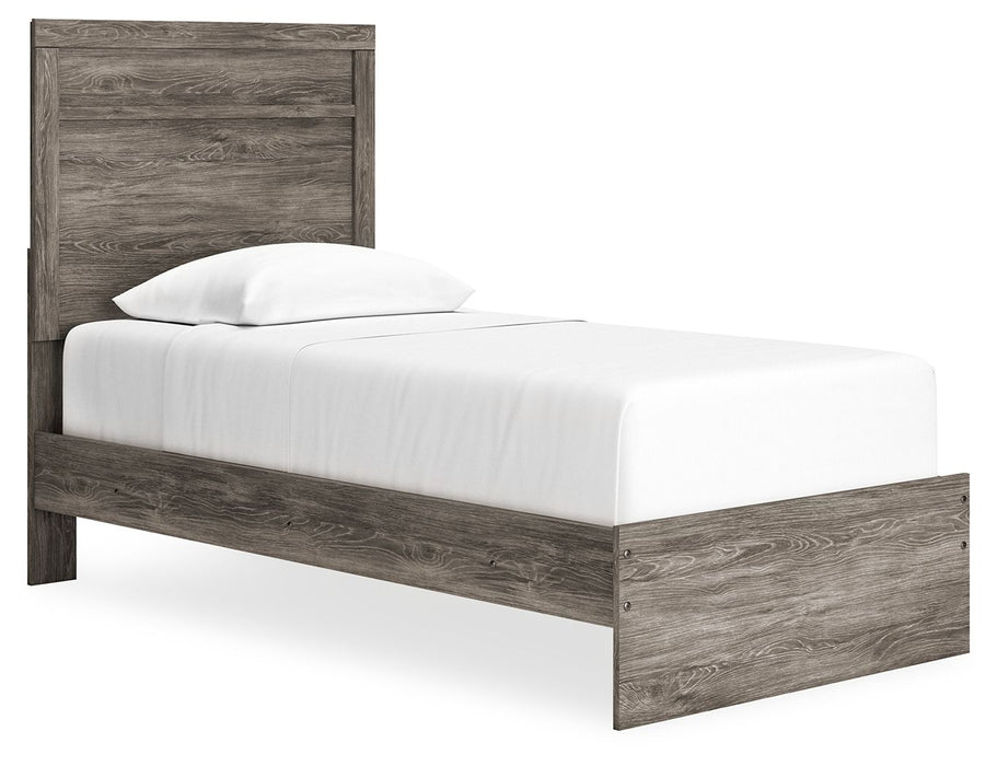 Ralinksi - Gray - Twin Panel Bed