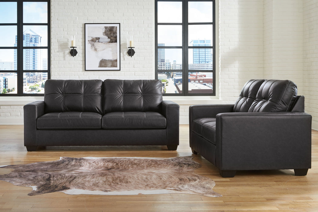 Barlin Mills - Carbon - 2 Pc. - Sofa, Loveseat