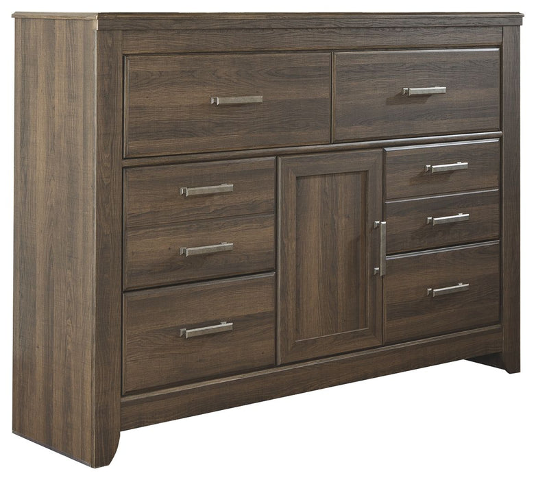 Juararo - Dark Brown - Six Drawer Dresser