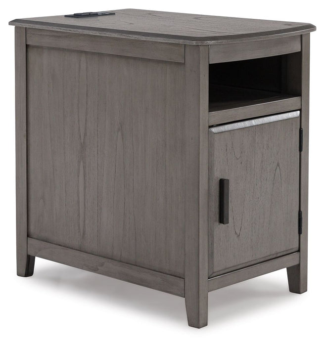 Devonsted - Gray - Chair Side End Table