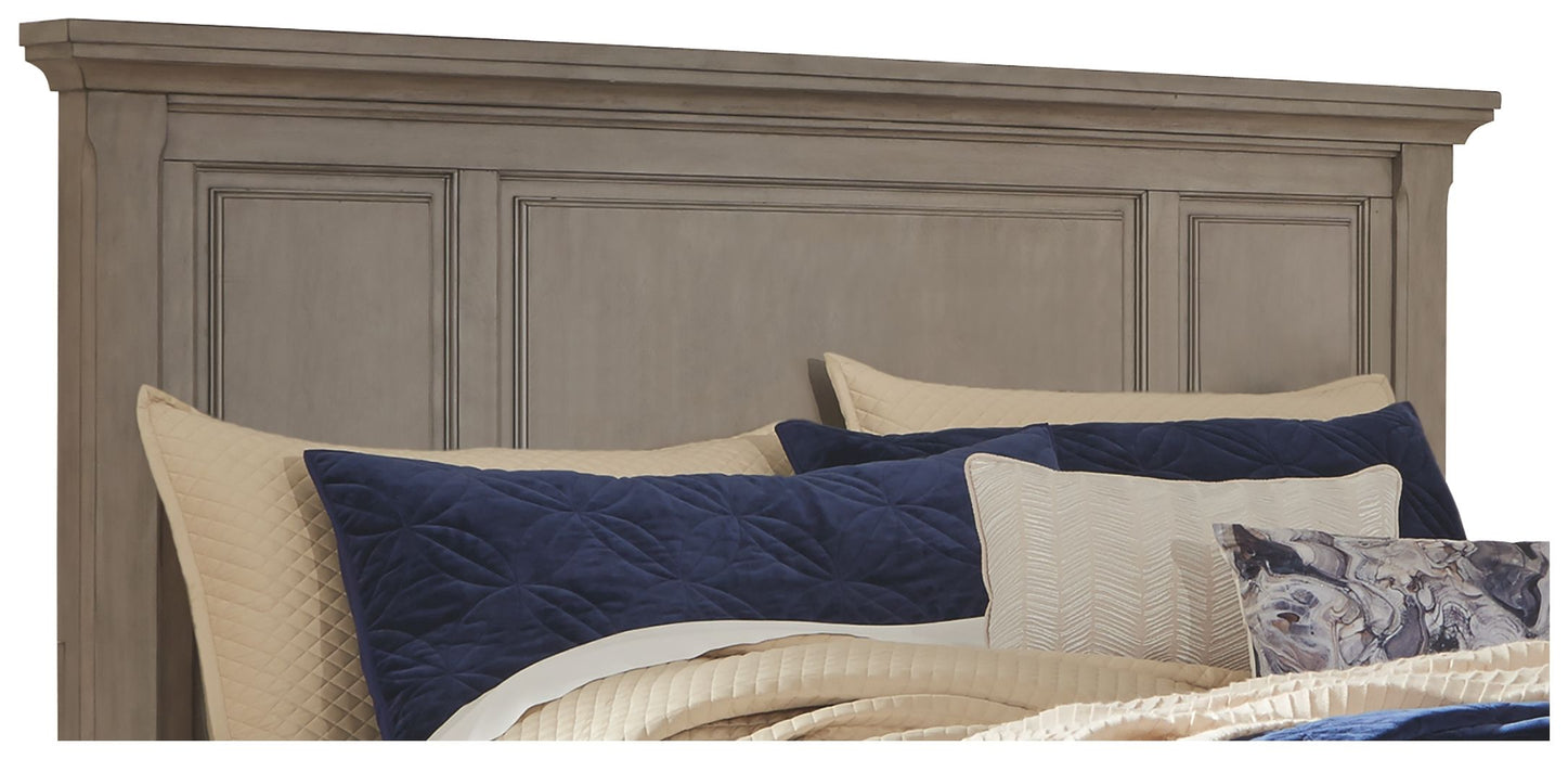 Lettner - Light Gray - Queen Panel Headboard