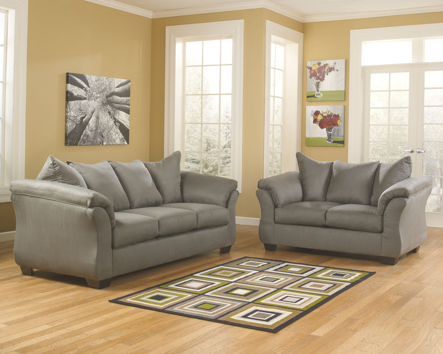 Darcy - Light Gray - 2 Pc. - Sofa, Loveseat