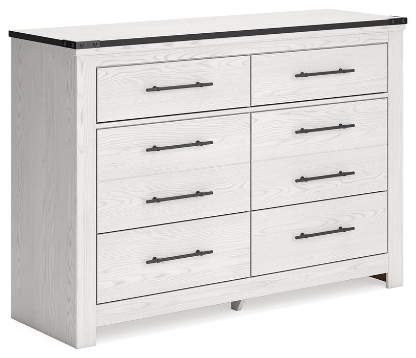 Schoenberg - White - Six Drawer Dresser