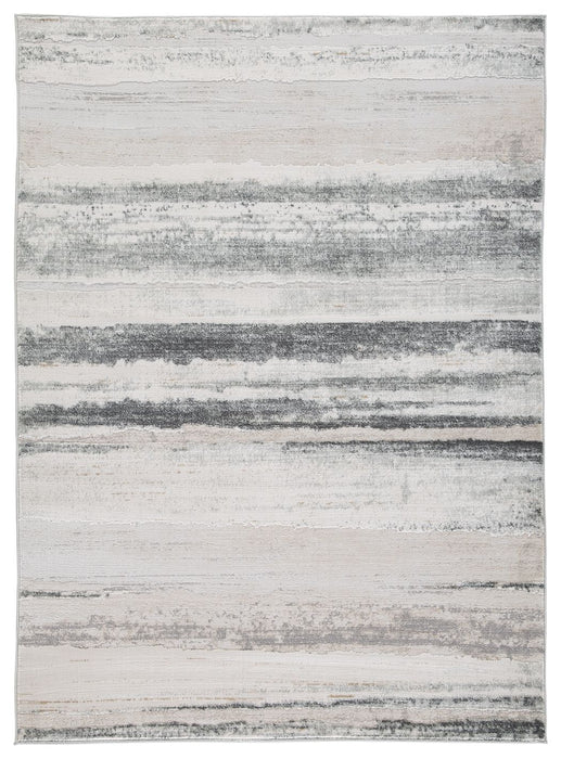 Abanett - Gray - Large Rug