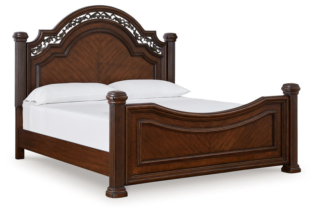 Lavinton - Brown - Queen Poster Bed