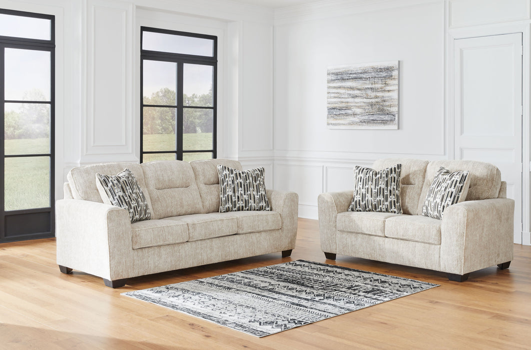 Lonoke - Parchment - 2 Pc. - Sofa, Loveseat