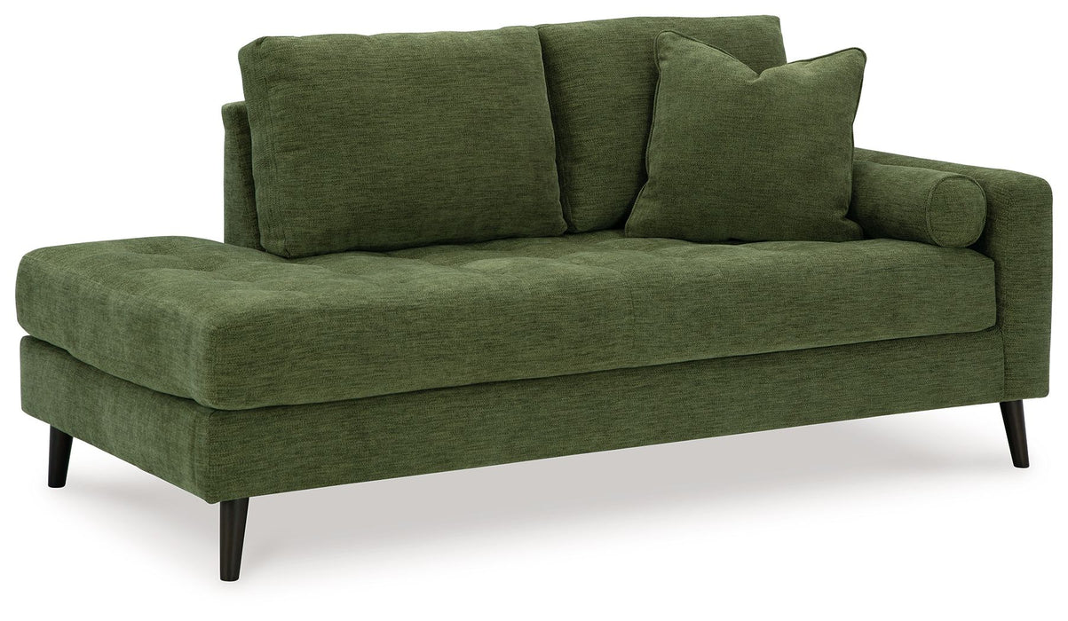 Bixler - Olive - Raf Corner Chaise