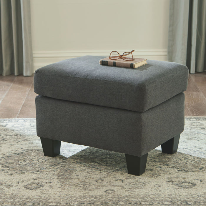 Bayonne - Charcoal - Ottoman