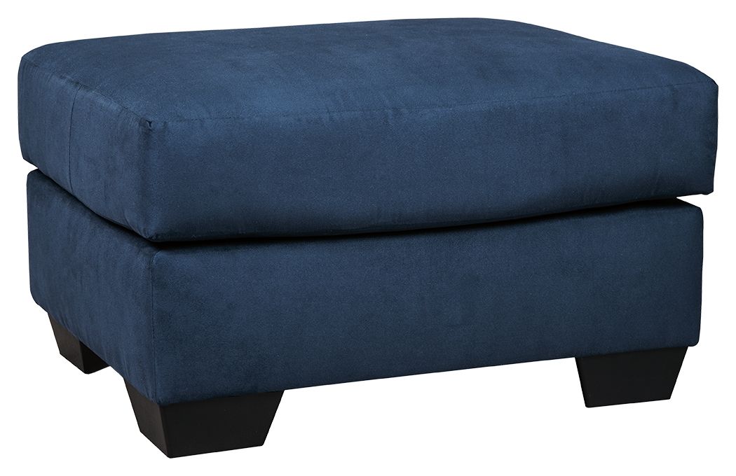 Darcy - Blue - Ottoman