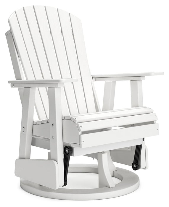 Hyland Wave - White - Swivel Glider Chair