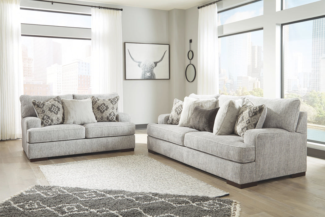 Mercado - Pewter - 2 Pc. - Sofa, Loveseat