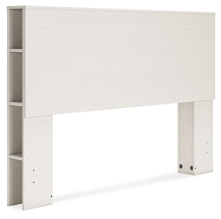 Aprilyn - White - Queen Bookcase Headboard