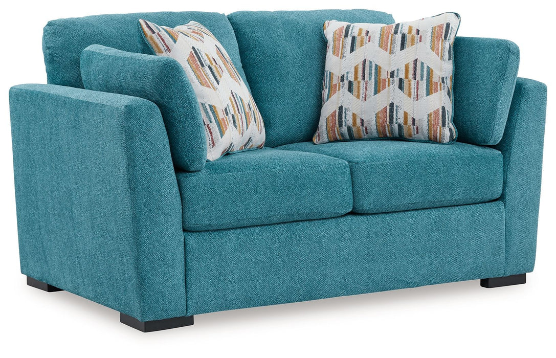 Keerwick - Teal - Loveseat