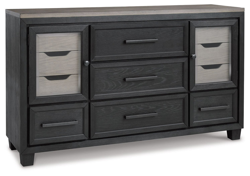 Foyland - Black / Brown - Dresser