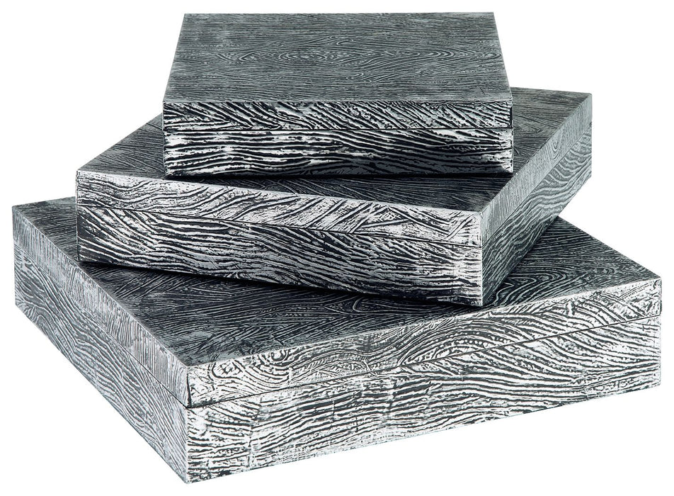 Keldy - Antique Pewter Finish - Box Set (Set of 3)