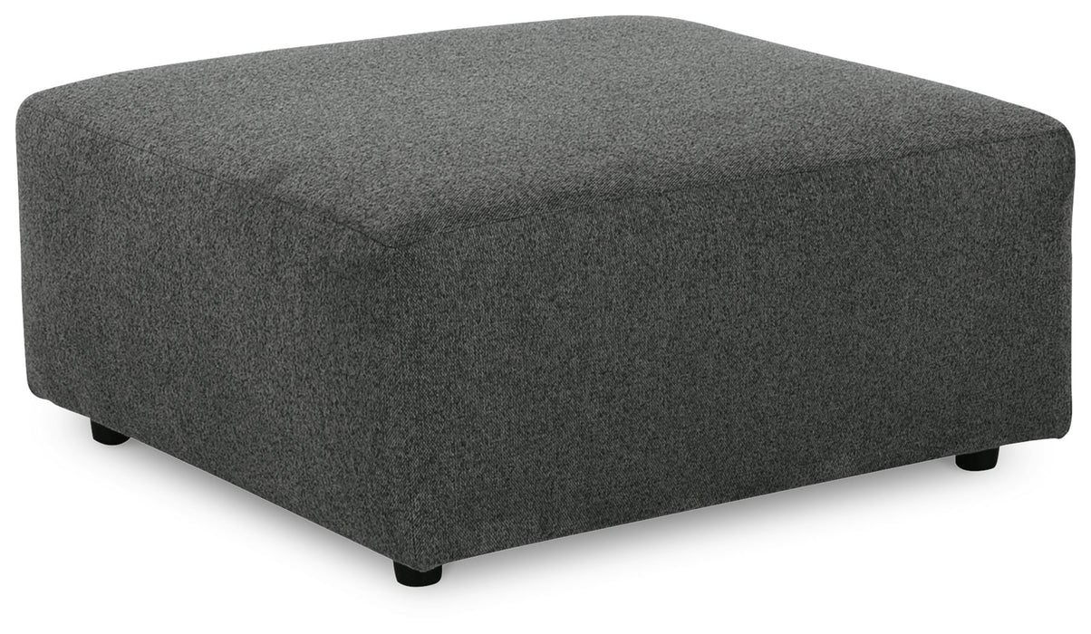 Edenfield - Charcoal - Oversized Accent Ottoman