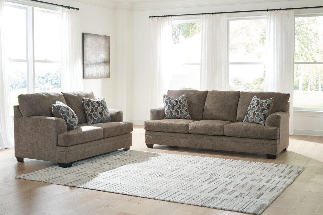 Stonemeade - Nutmeg - 2 Pc. - Sofa, Loveseat