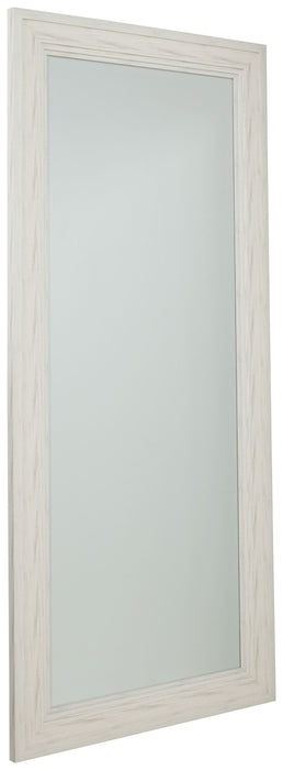 Jacee - Antique White - Floor Mirror