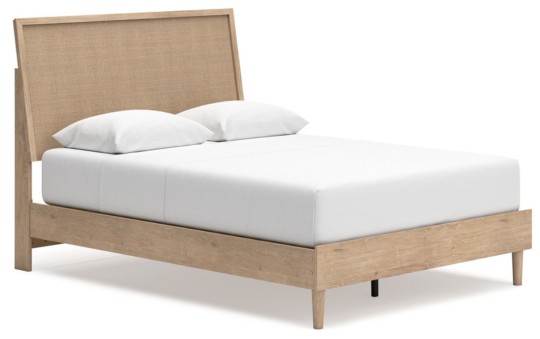 Cielden - Two-tone - Queen Panel Bed