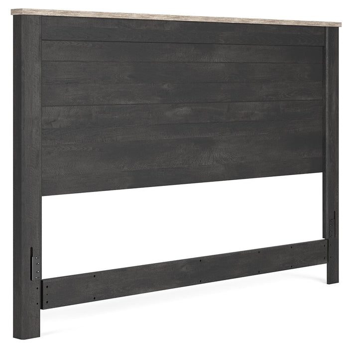 Nanforth - Graphite - King/Cal King Panel Headboard