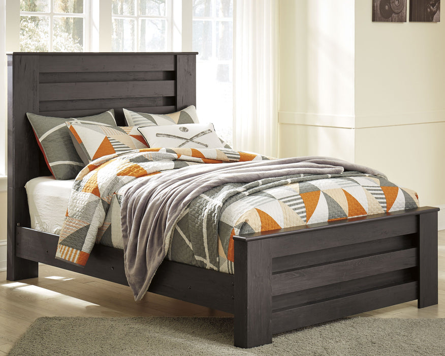 Brinxton - Charcoal - Full Panel Bed