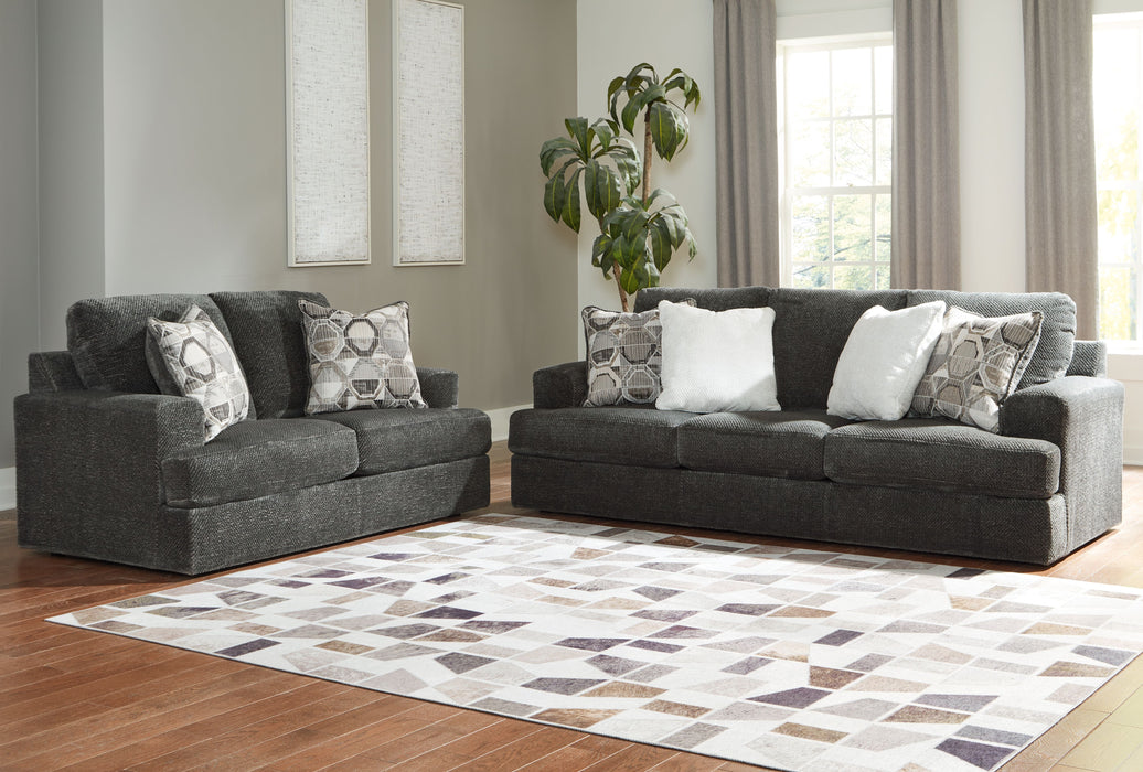 Karinne - Smoke - 2 Pc. - Sofa, Loveseat