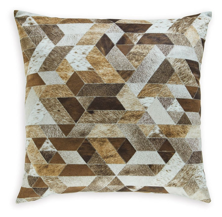 Adamund - Brown - Pillow (Set of 4)