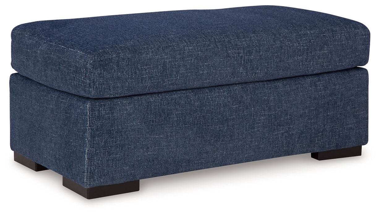 Evansley - Navy - Ottoman