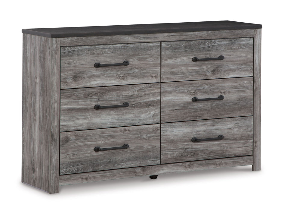 Bronyan - Dark Gray - Six Drawer Dresser