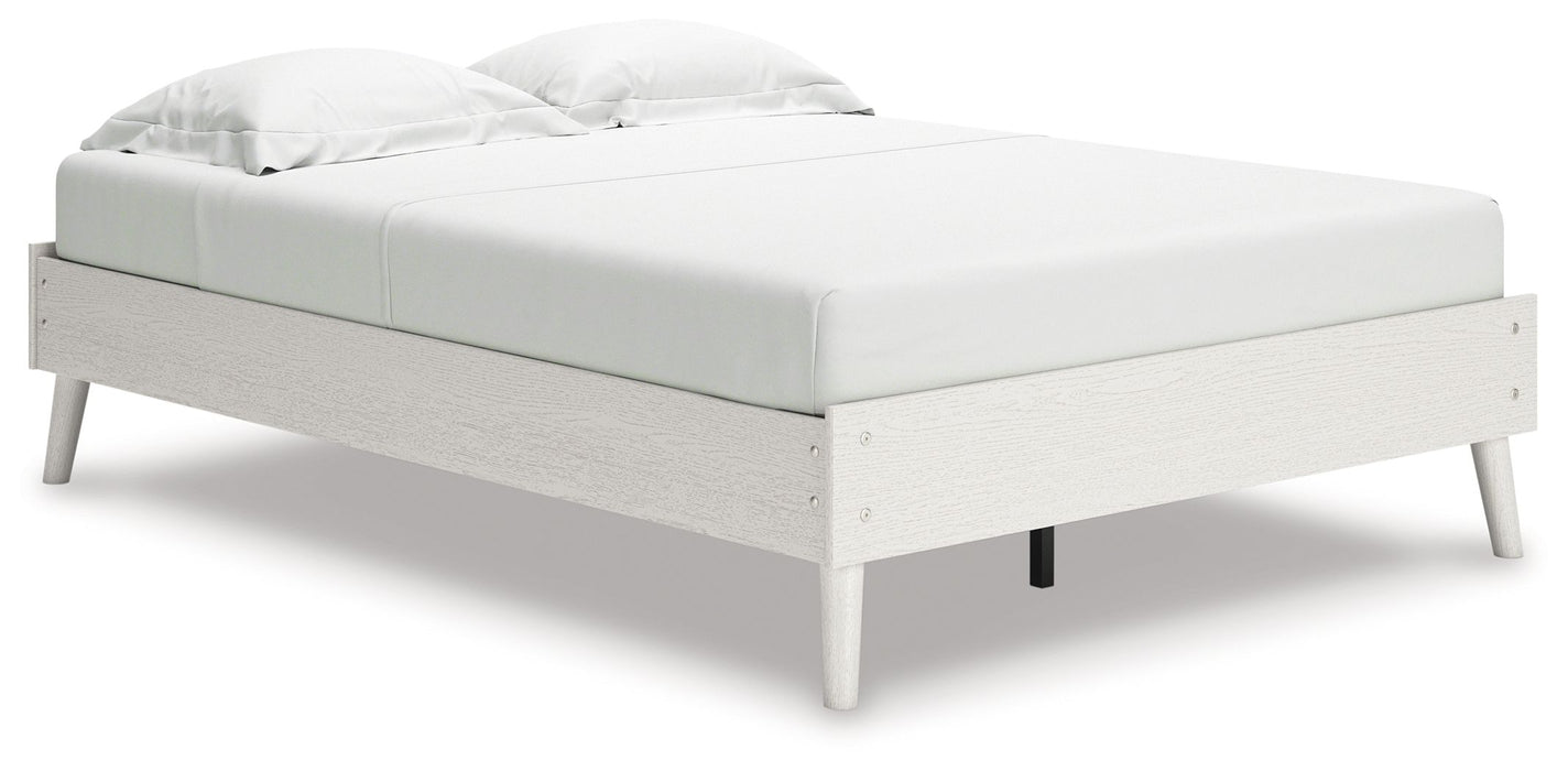 Aprilyn - White - Full Platform Bed