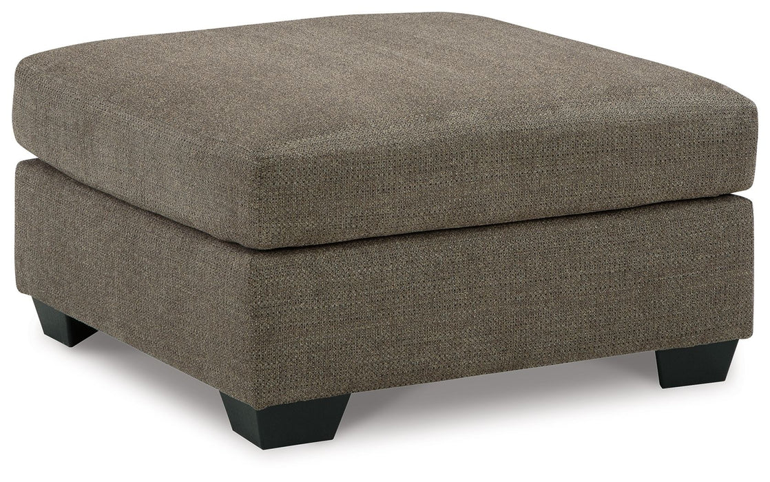 Mahoney - Chocolate - Oversized Accent Ottoman