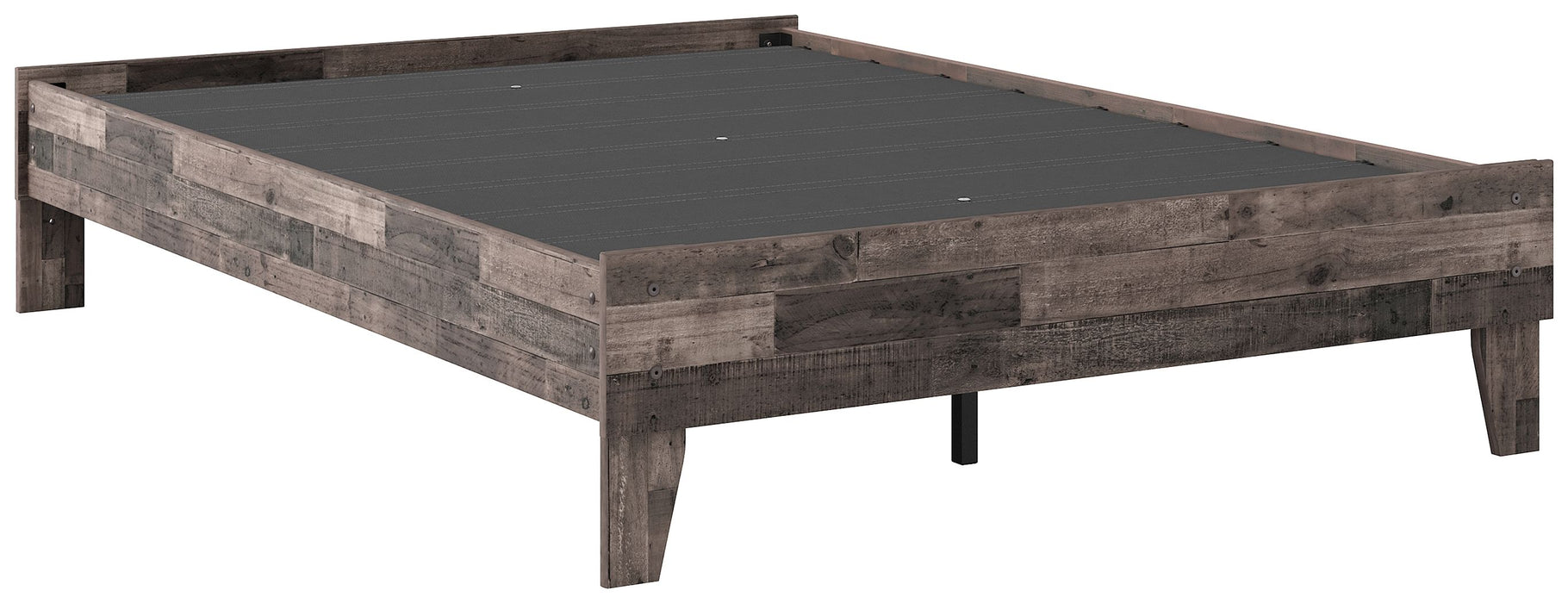 Neilsville - Multi Gray - Full Platform Bed