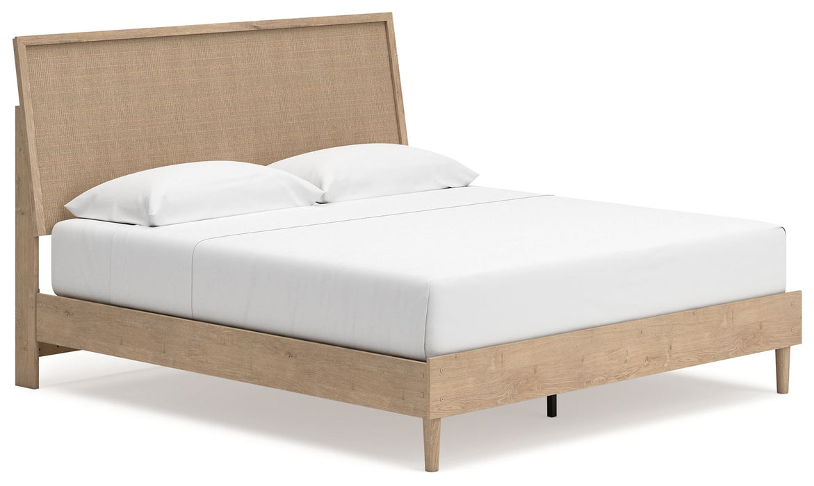 Cielden - Two-tone - King Panel Bed