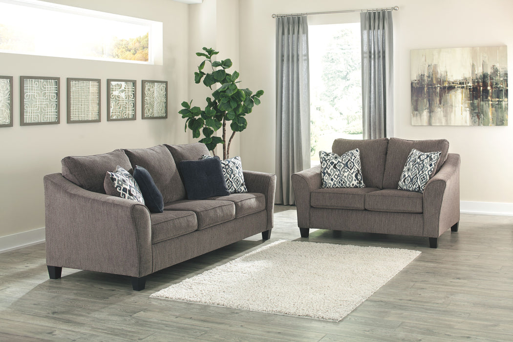 Nemoli - Slate - 2 Pc. - Sofa, Loveseat