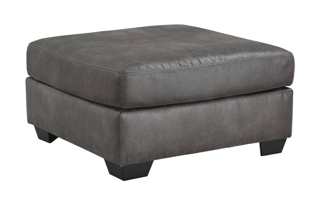 Bladen - Slate - Oversized Accent Ottoman