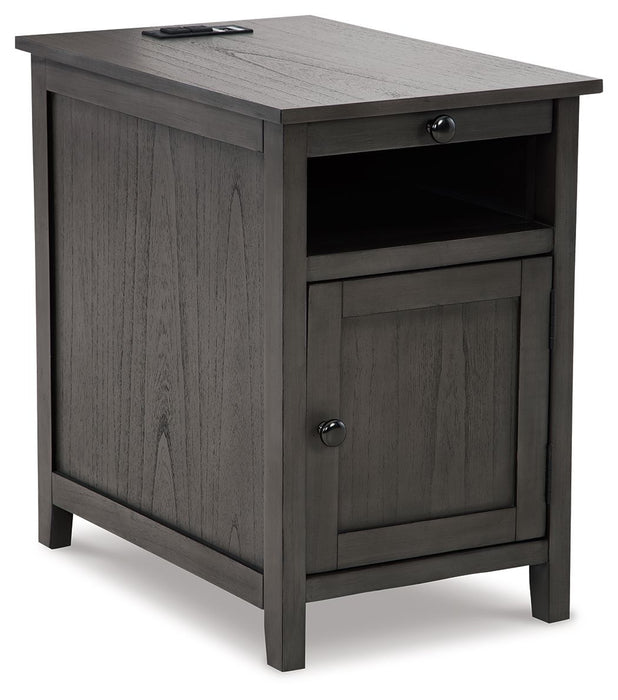 Treytown - Gray - Chair Side End Table