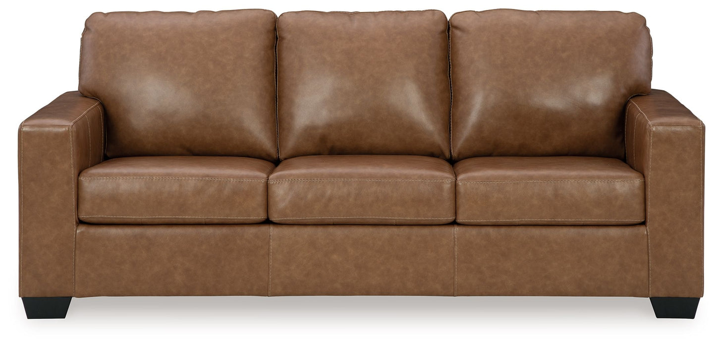 Bolsena - Caramel - Sofa - Leather Match