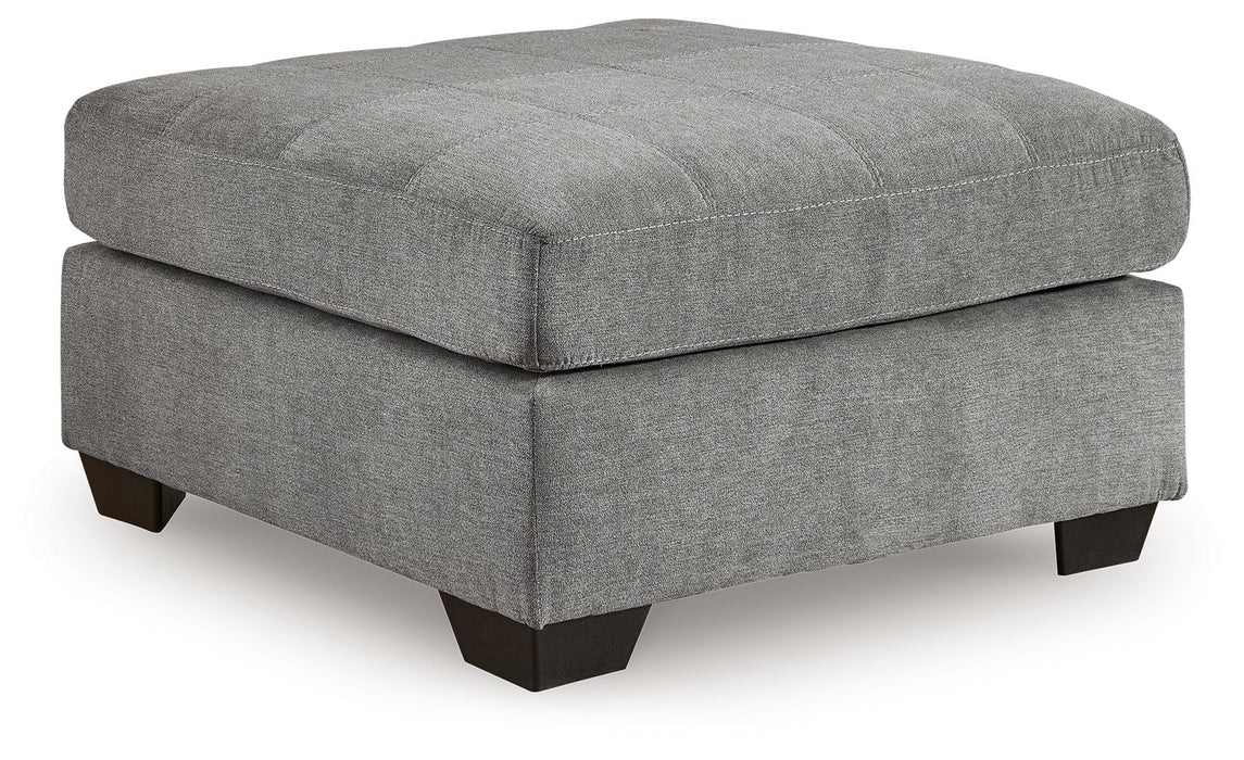 Marleton - Gray - Oversized Accent Ottoman