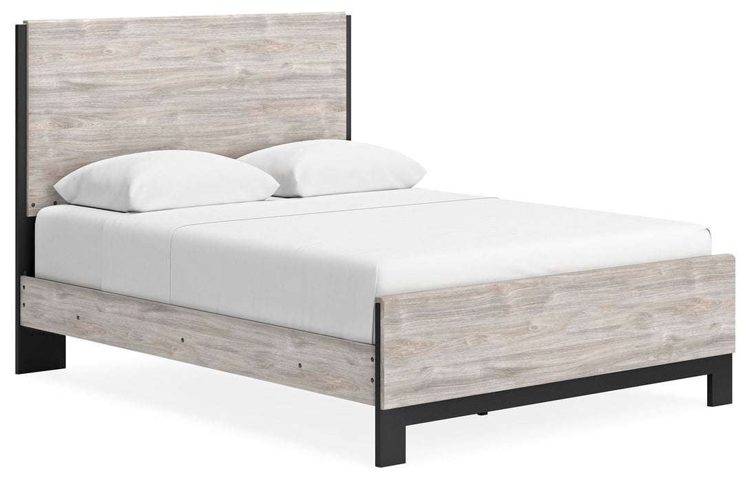 Vessalli - Gray - Queen Panel Bed