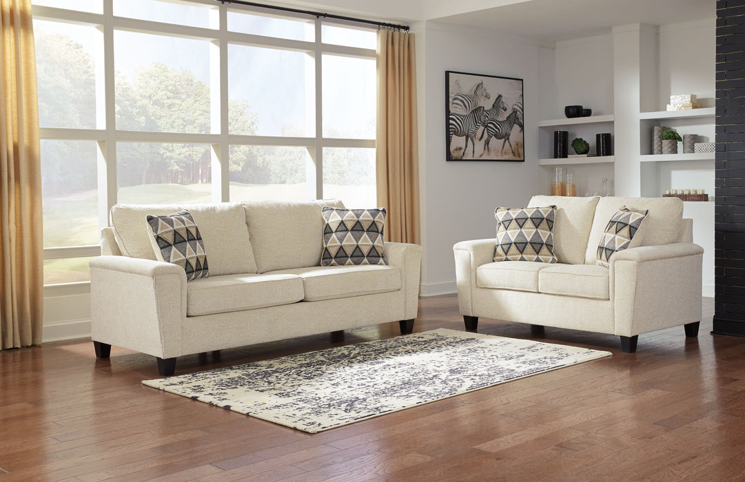 Abinger - Natural - 2 Pc. - Sofa, Loveseat