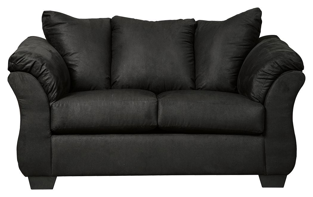 Darcy - Black - Loveseat