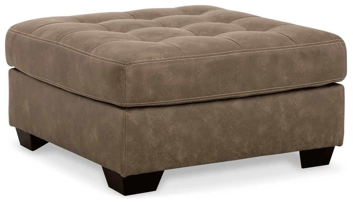 Keskin - Sand - Oversized Accent Ottoman