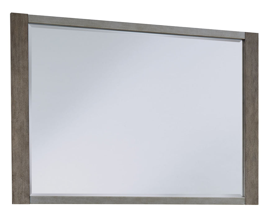 Anibecca - Weathered Gray - Bedroom Mirror