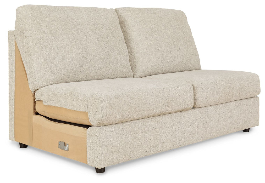 Edenfield - Linen - Armless Loveseat