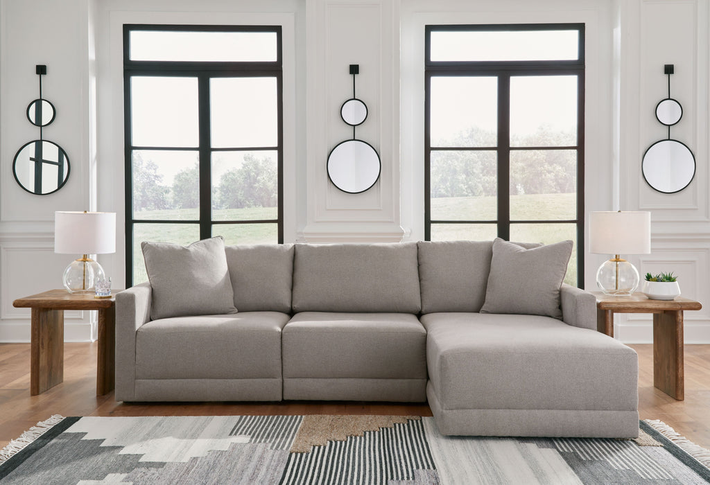 Katany - Shadow - Right Arm Facing Corner Chaise 3 Pc Sectional