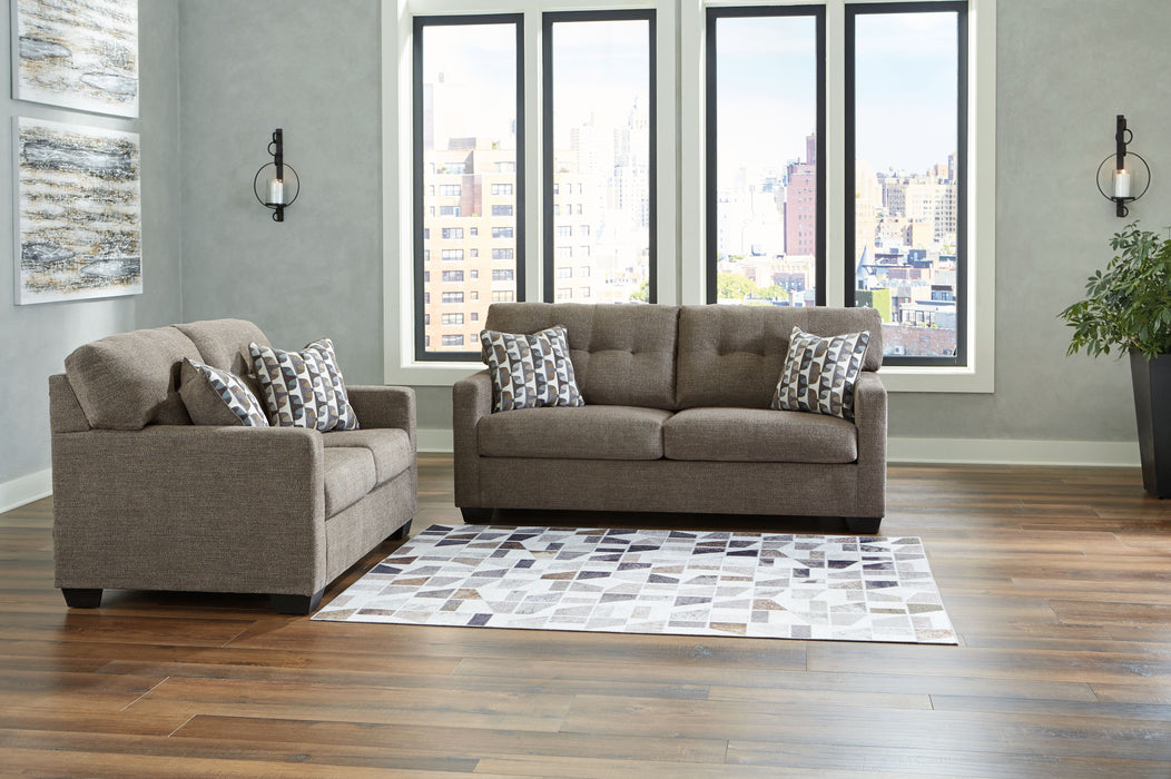 Mahoney - Chocolate - 2 Pc. - Sofa, Loveseat