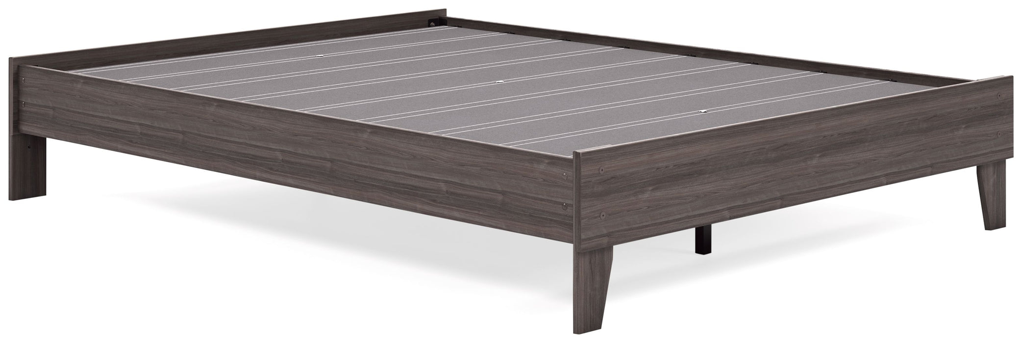 Brymont - Dark Gray - Queen Platform Bed