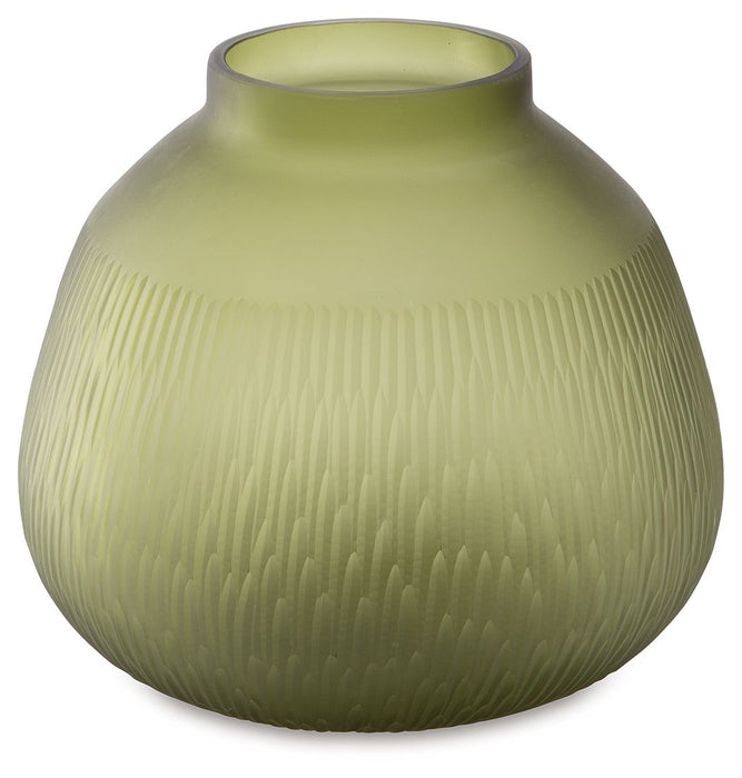 Scottyard - Olive Green - Vase - 10"