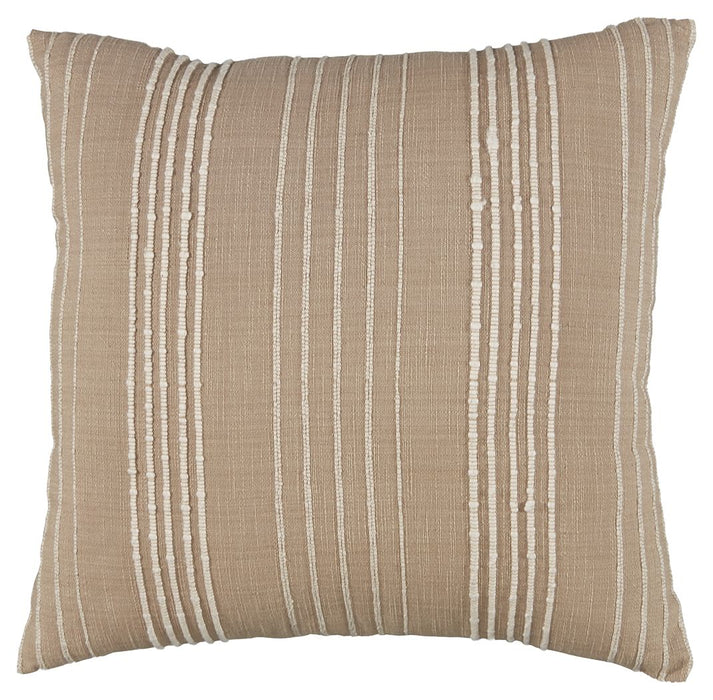 Benbert - Tan / White - Pillow (Set of 4)